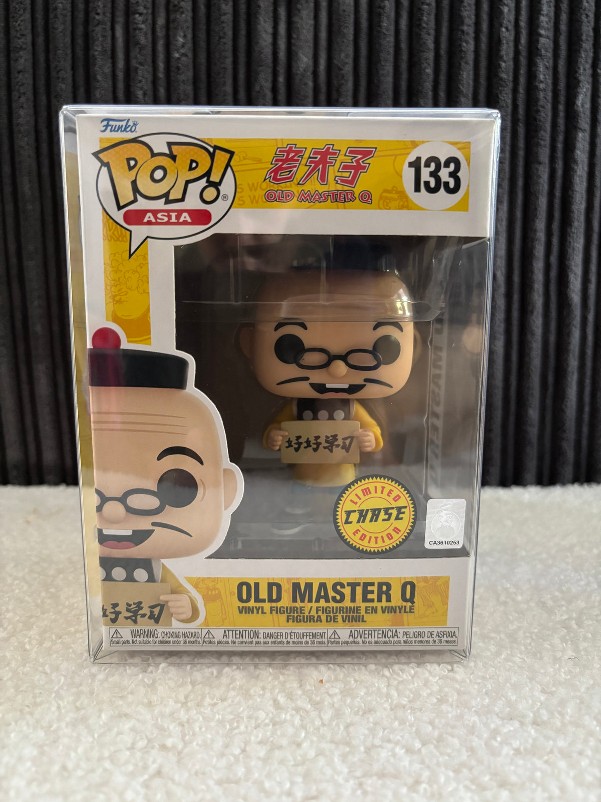 Funko Pop! Asia – Old Master Q #133 (Édition limitée Chase)