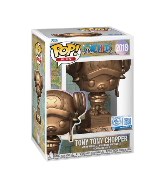 Tony Tony Chopper – Funko Pop! Plus (Bronze métallisé, 2018)