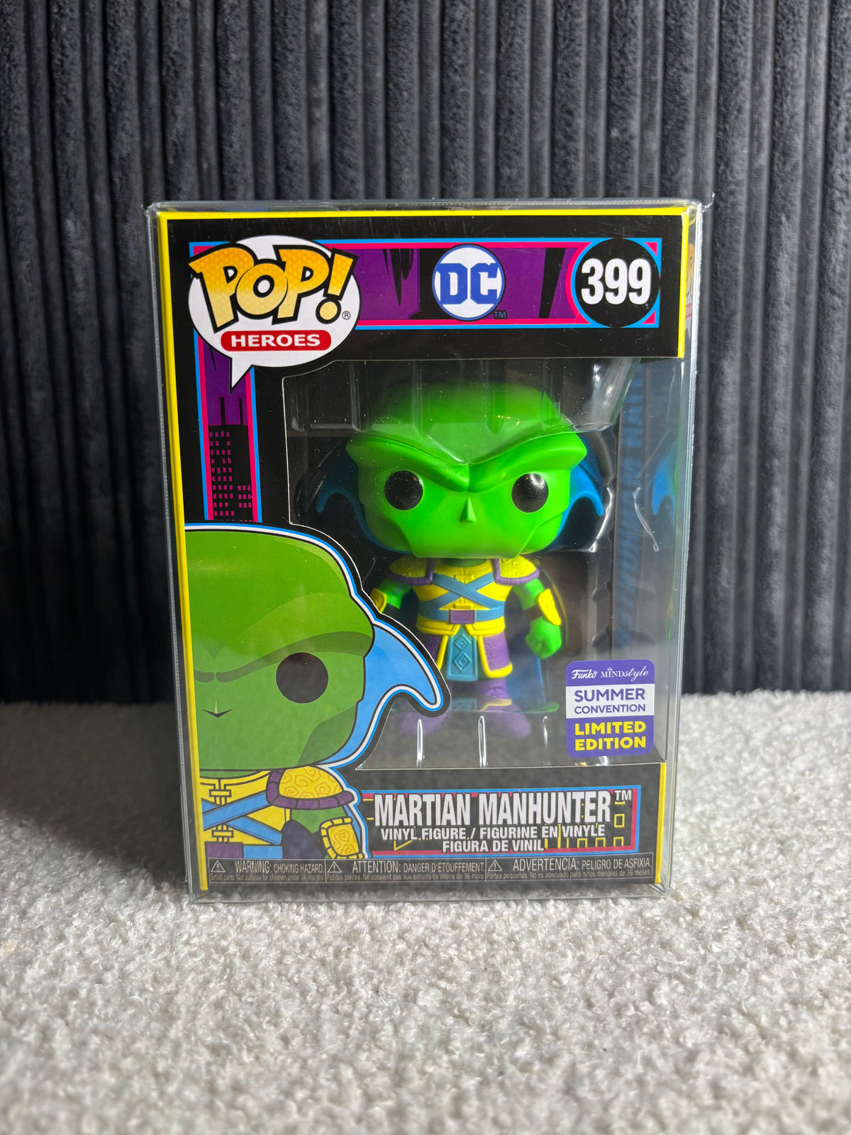 Funko Pop! DC Heroes : Martian Manhunter #399 (Édition limitée Summer Convention)