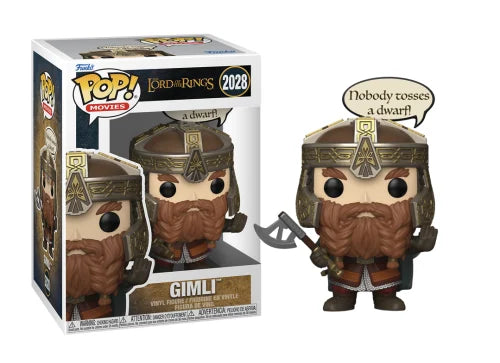 Funko Pop! Movies – Gimli #2028 (Le Seigneur des anneaux)