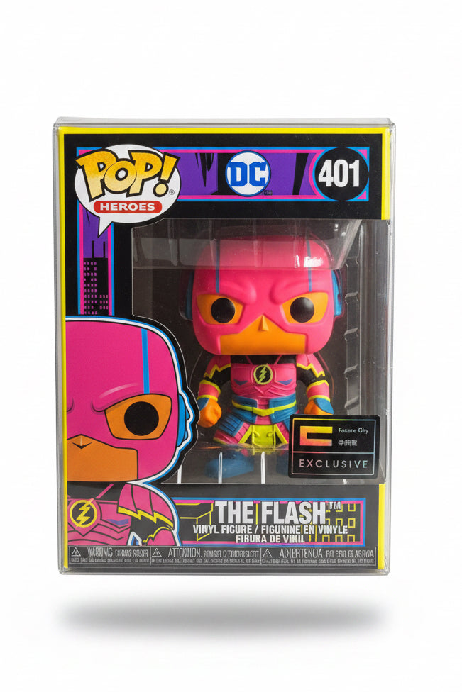 Funko Pop! DC Heroes: The Flash (Variante exclusive – Future City)