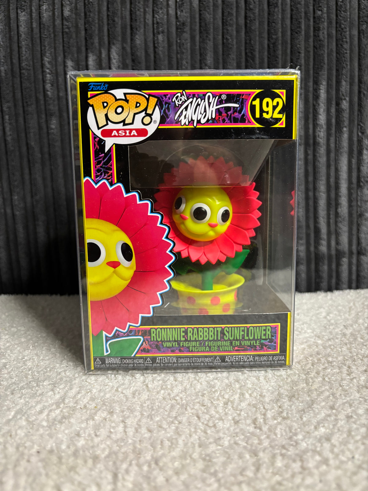 Funko Pop! Asia : Ron English – Ronnie Rabbit Sunflower #192