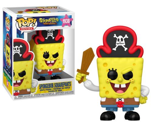 Funko Pop! Movies – Bob l'éponge #1938 (Bob l'éponge, le film – Bob l'éponge pirate)