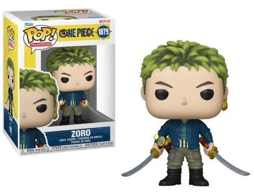 Funko Pop! Television – Zoro #1879 (One Piece – Édition Netflix)