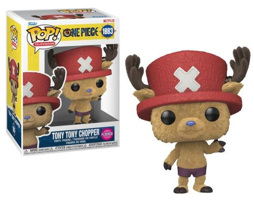 Funko Pop! Television – Tony Tony Chopper #1883 (One Piece – Netflix, Édition Flocked)