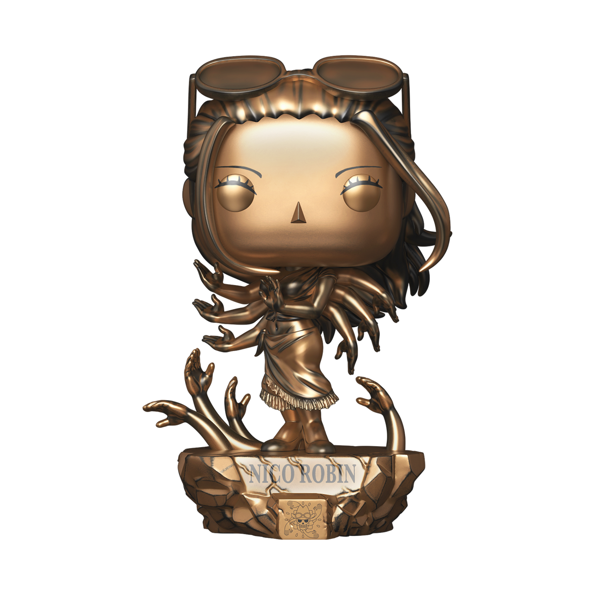 Funko Pop! Plus – Nico Robin #2179 (One Piece) – Édition Bronze Métallisé
