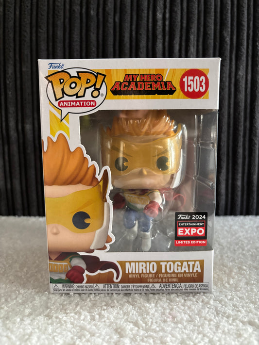 Funko Pop! Animation – Mirio Togata #1503 (Édition limitée Funko 2024 Entertainment Expo)