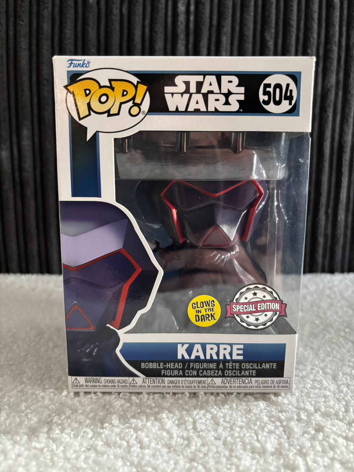 Funko Pop! Star Wars – Karre #504 (Special Edition, Glows in the Dark)