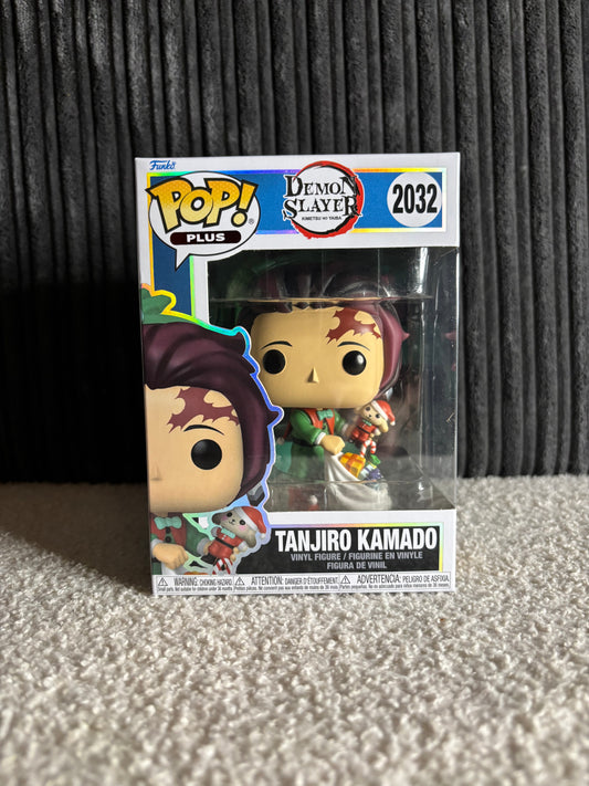Funko Pop! Plus – Tanjiro Kamado #2032 (Demon Slayer – Holiday Edition)