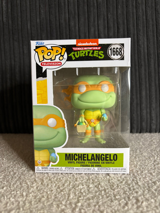 Funko Pop! Television – Michelangelo #1668 (Tortues Ninja)