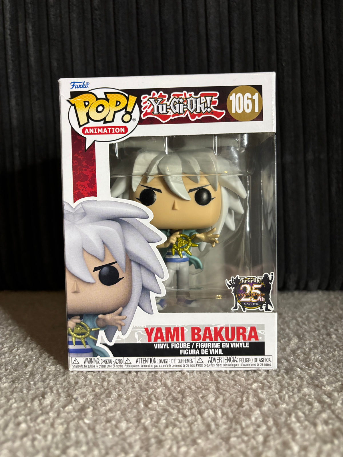 Funko Pop! Animation – Yami Bakura #1061 (Yu-Gi-Oh! – Édition 25e Anniversaire)