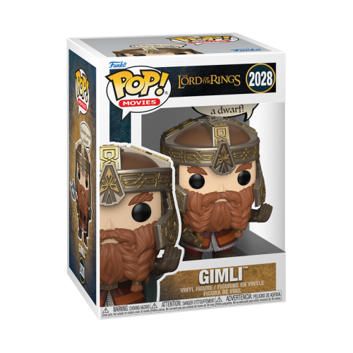 Funko Pop! Movies – Gimli #2028 (Le Seigneur des anneaux)