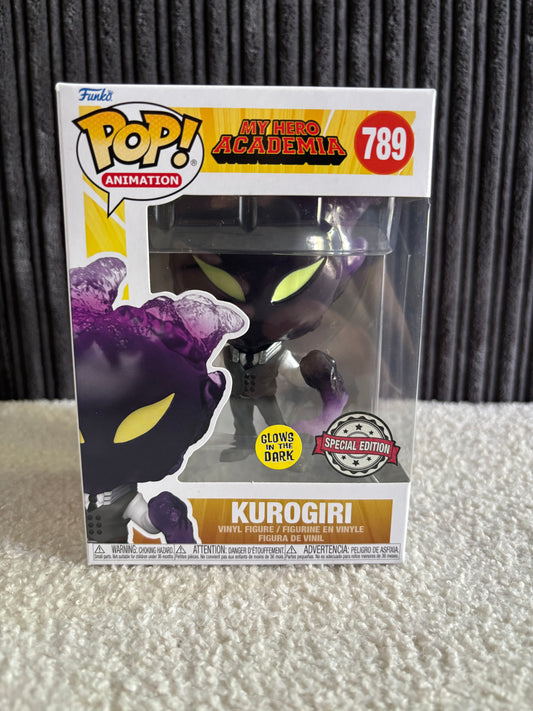 Funko Pop! Animation – Kurogiri #789 – My Hero Academia (Édition Spéciale Phosphorescente)