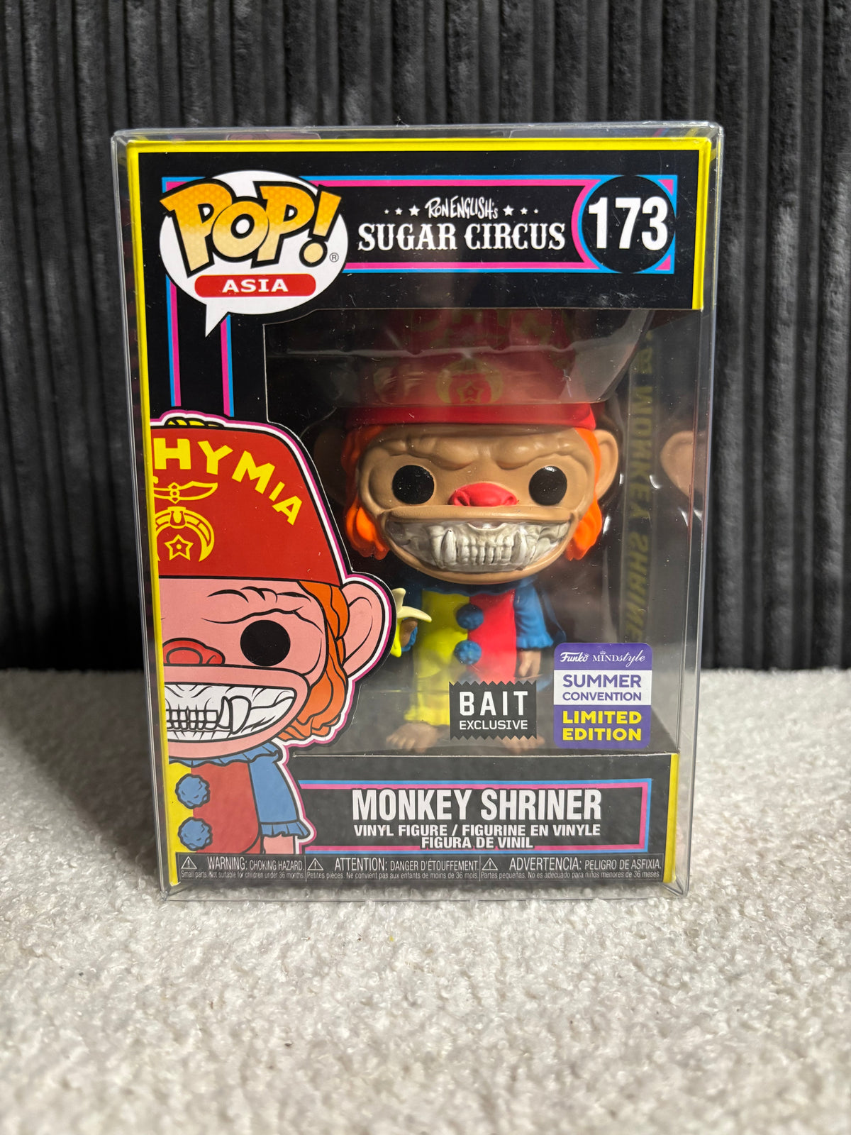 Funko Pop! Asia : Sugar Circus – Monkey Shriner #173 (Exclusivité BAIT – Édition limitée Summer Convention)