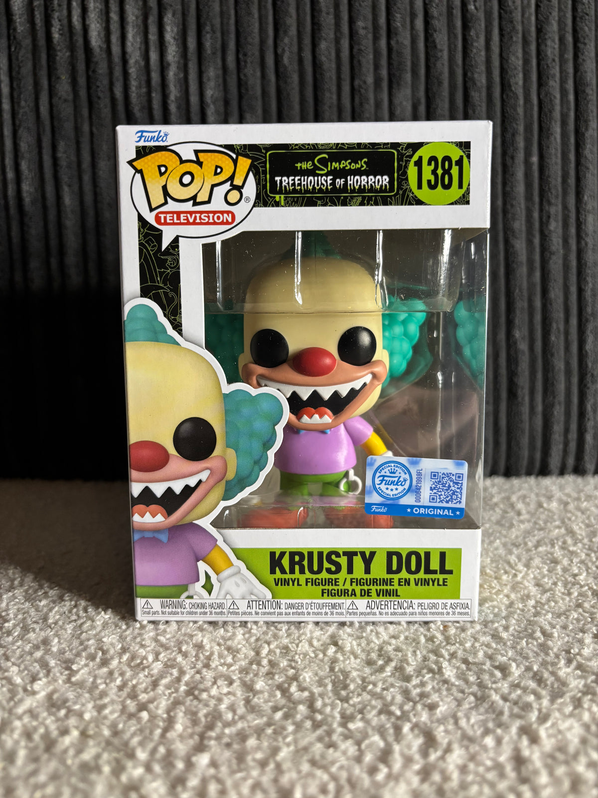 Funko Pop! Television – Krusty Doll #1381 (The Simpsons: Treehouse of Horror)
