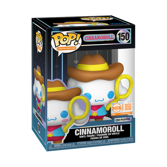 Funko Pop Sanrio – Cinnamoroll Cowboy (Édition limitée 750 pièces)