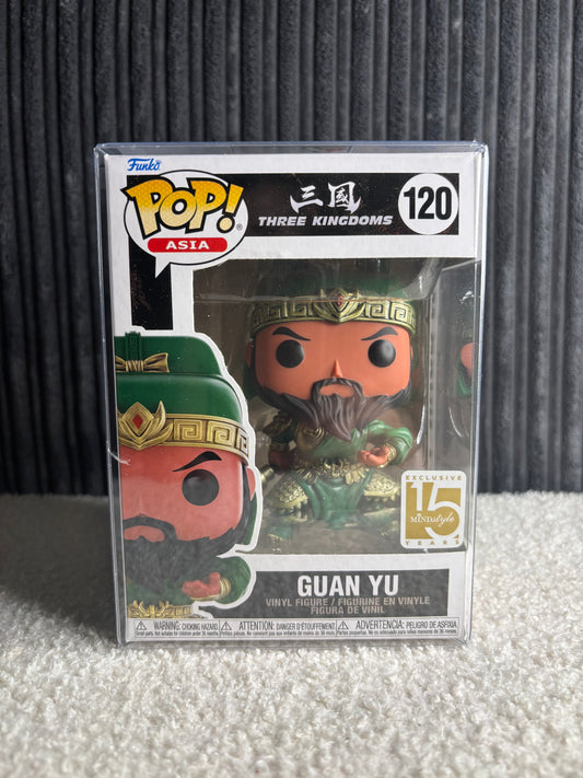 Funko Pop! Asia : Three Kingdoms – Guan Yu #120 (Exclusivité 15e anniversaire MINDstyle)
