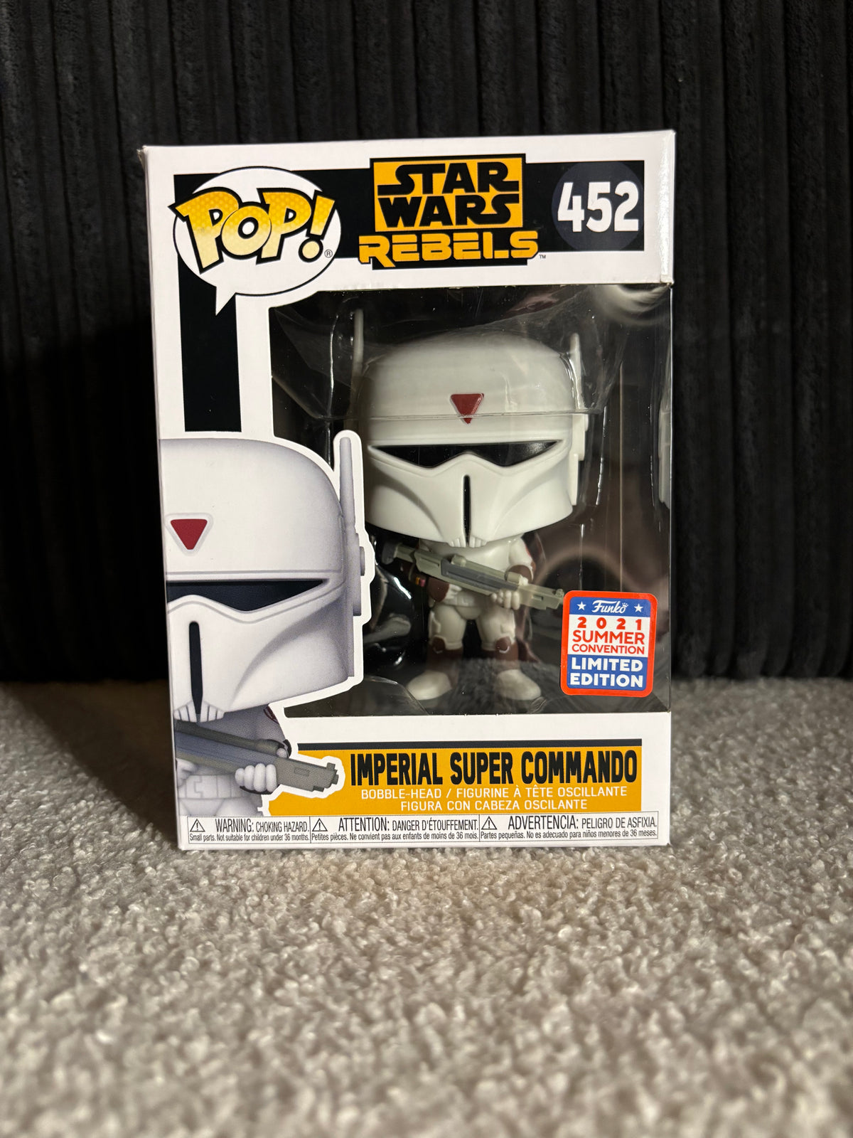 Funko Pop! – Imperial Super Commando #452 (Star Wars Rebels – Exclusivité Summer Convention 2017)