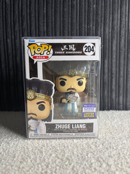 Funko Pop! Asia : Three Kingdoms – Zhuge Liang #204 (Édition Limitée Summer Convention)