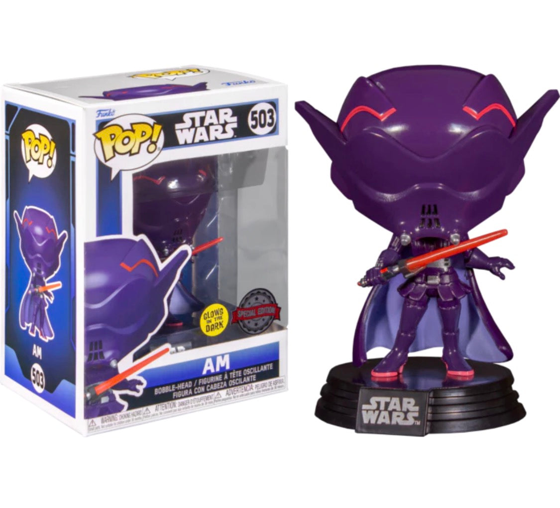 Funko Pop! Star Wars – AM #503 (Édition Spéciale – Brille dans le noir)