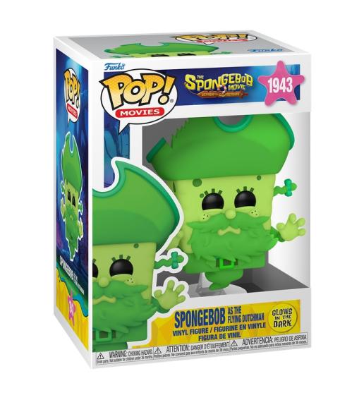 Funko Pop! Movies – Bob l'éponge en Hollandais volant #1943 (Brille dans le noir)