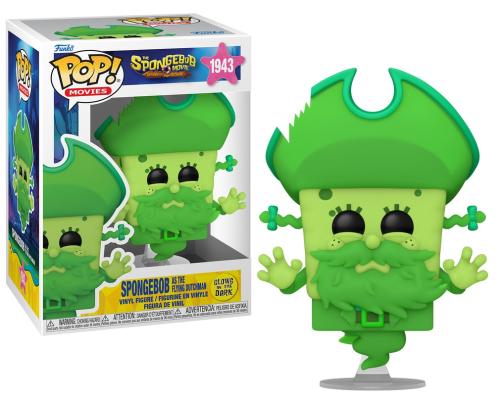 Funko Pop! Movies – Bob l'éponge en Hollandais volant #1943 (Brille dans le noir)
