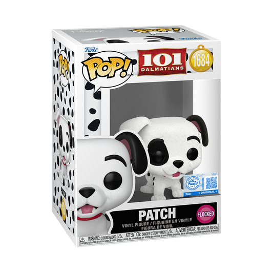 Funko Pop! Disney – Patch (Velours) #1684 (Les 101 Dalmatiens)