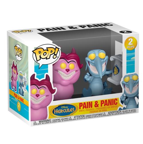 Funko Pop! Disney – Peine & Panique (Lot de 2) (Hercule)