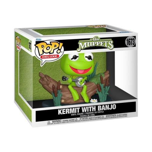 Funko Pop! Deluxe – Kermit avec banjo #1673 (Le Muppet Show)