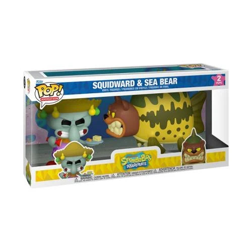 Funko Pop! Animation – Carlo & l'ours marin (Pack de 2) – Bob l'éponge