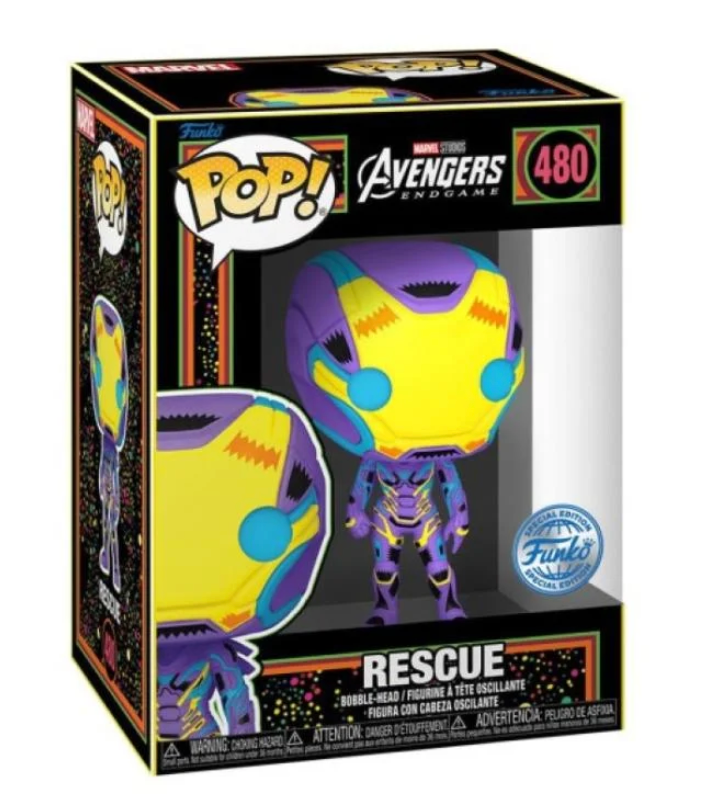 Funko Pop! Marvel – Rescue #480 (Avengers: Endgame – Exclusivité Funko)