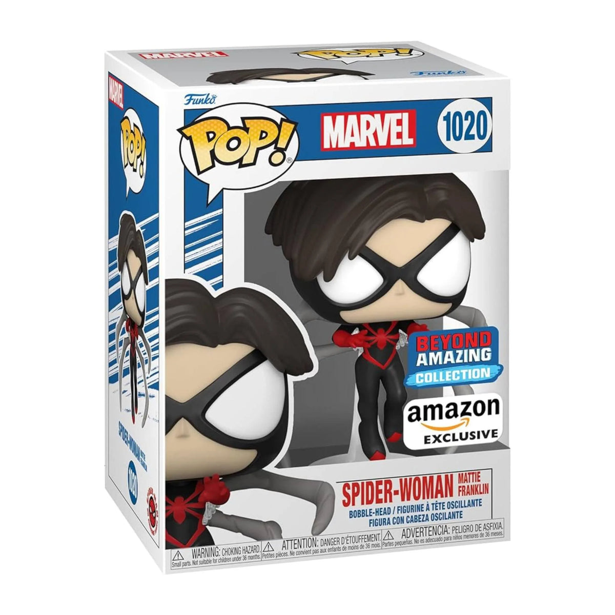 Funko Pop! Marvel – Spider‑Woman #1020 (Collection Beyond Amazing – Édition Spéciale)
