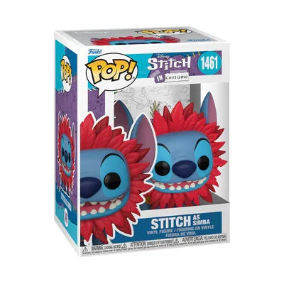 Funko Pop! Disney Stitch – Stitch en Simba #1461 (Série Costume)