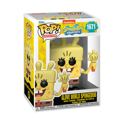 Funko Pop! Animation – Bob l'éponge au Monde du Gant #1671 (Bob l'éponge)