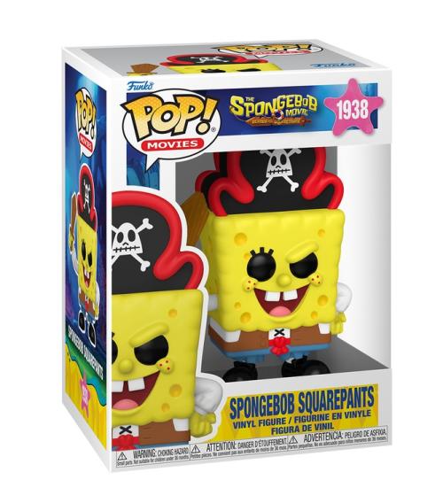 Funko Pop! Movies – Bob l'éponge #1938 (Bob l'éponge, le film – Bob l'éponge pirate)