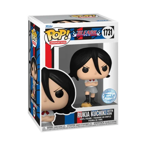 Funko Pop! Animation – Rukia Kuchiki avec Kon #1731 (Bleach)