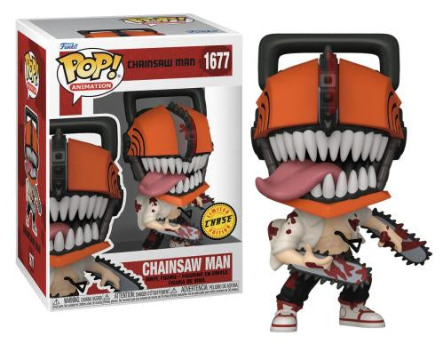 Funko Pop! Animation – Chainsaw Man #1677 (Édition limitée Chase)