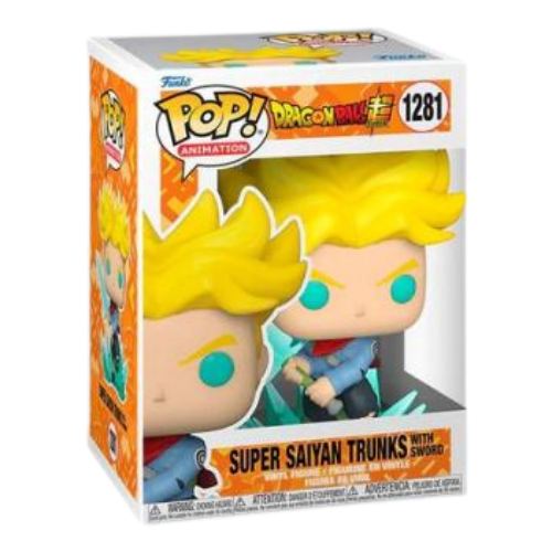 Funko Pop! Animation – Super Saiyan Trunks avec épée #1281 (Dragon Ball Super)