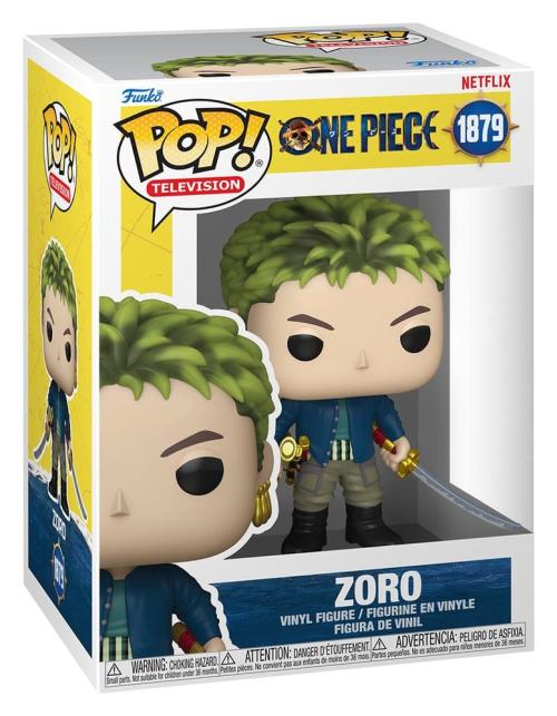 Funko Pop! Television – Zoro #1879 (One Piece – Édition Netflix)