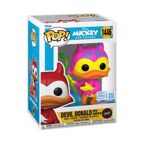 Funko Pop! Disney – Donald Diable avec citrouille #1446 – Édition spéciale / Variante Chase