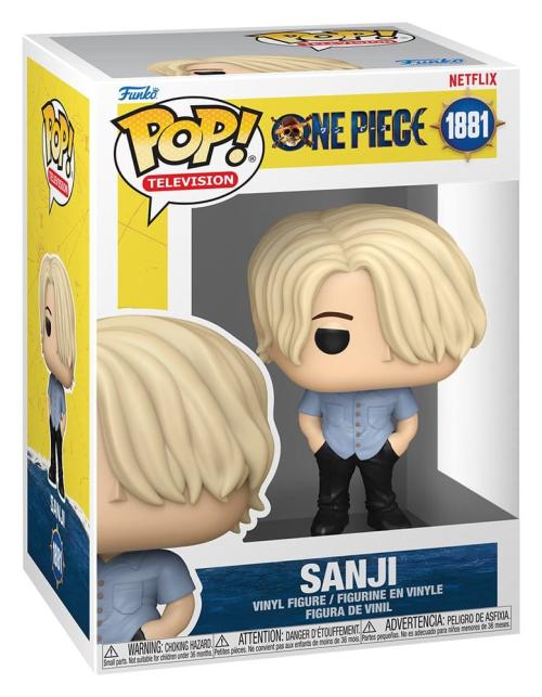 Funko Pop! Television – Sanji #1881 (One Piece – Édition Netflix)