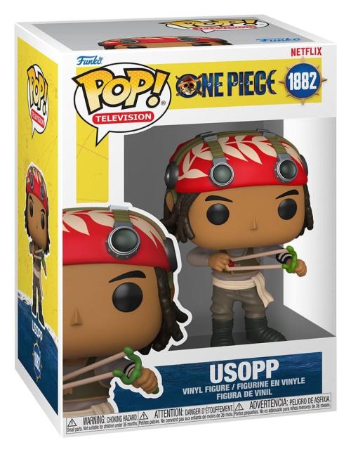 Funko Pop! Television – Usopp #1882 (One Piece – Édition Netflix)