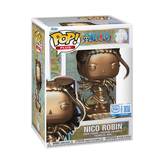 Funko Pop! Plus – Nico Robin #2179 (One Piece) – Édition Bronze Métallisé