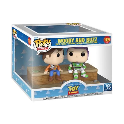 Funko Pop! Moment – Woody & Buzz #1599 (Toy Story – Édition 30e anniversaire)