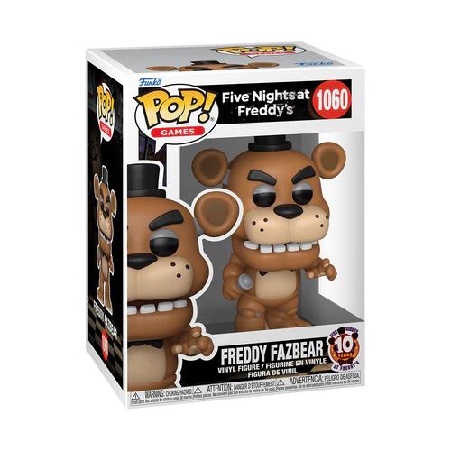 Funko Pop! Games – Freddy Fazbear #1060 (Édition 10e anniversaire)